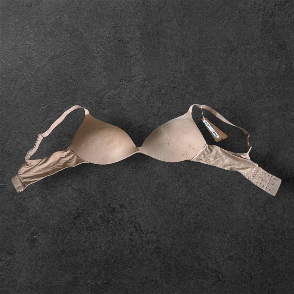 SKIMS Fits Everybody Push Up Demi Bra Clay BA-DEM-9222 Size 36C NWT Flawed